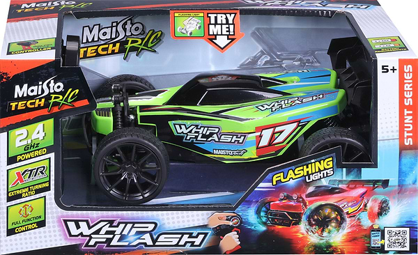 Фото - Радіокерована машинка Maisto Tech "WhipFlash" (81791 green)