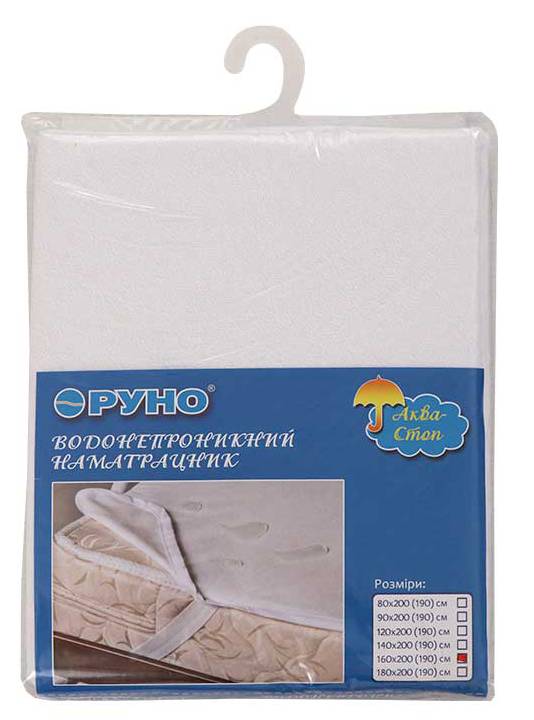 Фото - Наматрасник Руно 80х200 водонепроницаемый (817Н)