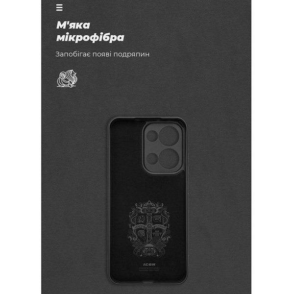 Фото - Чохол для смартфону Armorstandart ICON for OPPO Reno13 5G Camera cover Black (ARM81889)