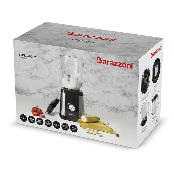 Фото - Блендер стационарный Barazzoni 600 Вт, 1,5 л (8160020)