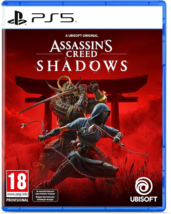Фото - Игровой диск PS5 Assassin's Creed Shadows