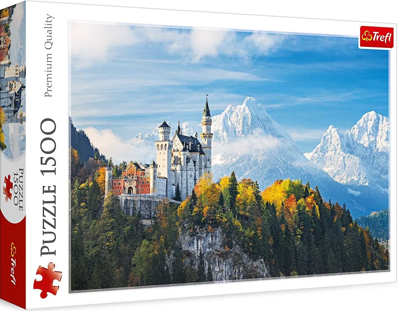 Пазлы (8+) Trefl Бавария Альпы 1500 эл. (26133)