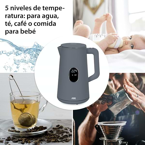 Фото - Електричний чайник ADE KG 2100-3