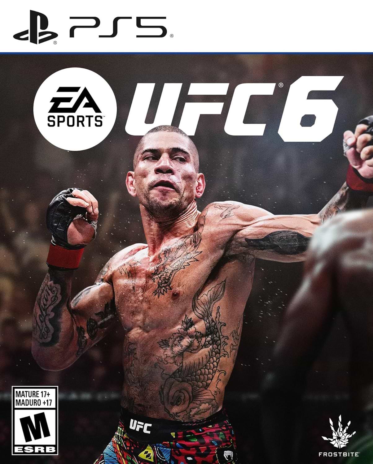 Игровой диск PS5 EA Sports UFC 6