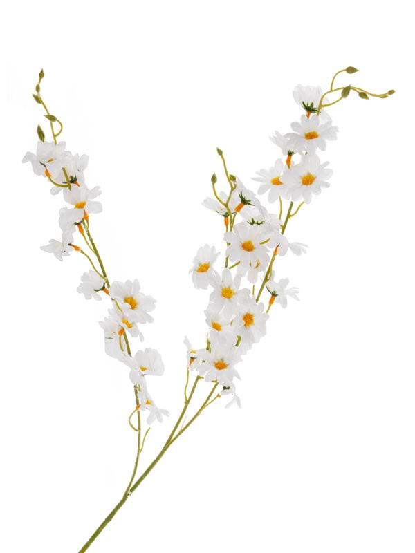 Фото - Ветка декоративная Lefard ромашки 75 см (820-009)