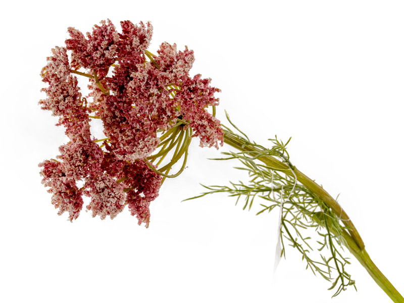 Гілка декоративна Lefard кропу рожева 80 см (820-033)