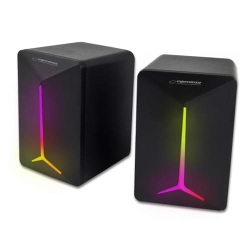 Фото - Комп'ютерна акустика 2.0 Esperanza Led Rainbow Frevo (EGS105) Frevo