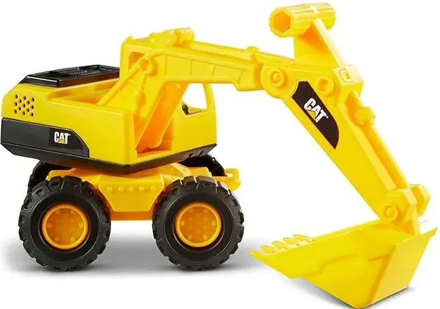 Фото - Наземная строительная техника Funrise "Тяжелая техника" CAT Экскаватор, 38 см (82035)