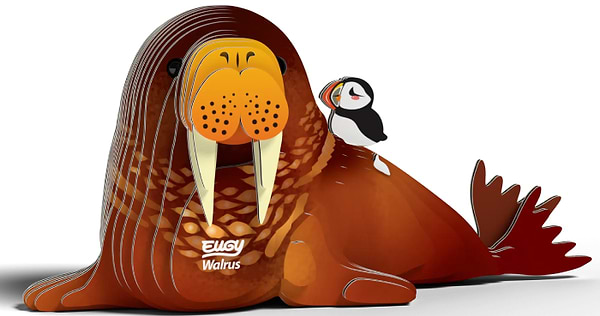 Фото - 3D пазли EUGY Зоопарк: Морж (XEG-107)