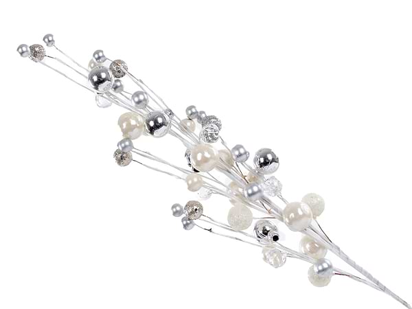 Фото - Гілка декоративна Lefard 75 см чорна із золотом (822-005)