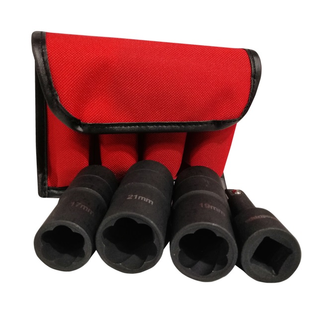 Набір торцевих голівок Whirlpower 1/2" 4 шт. (F01-0904)