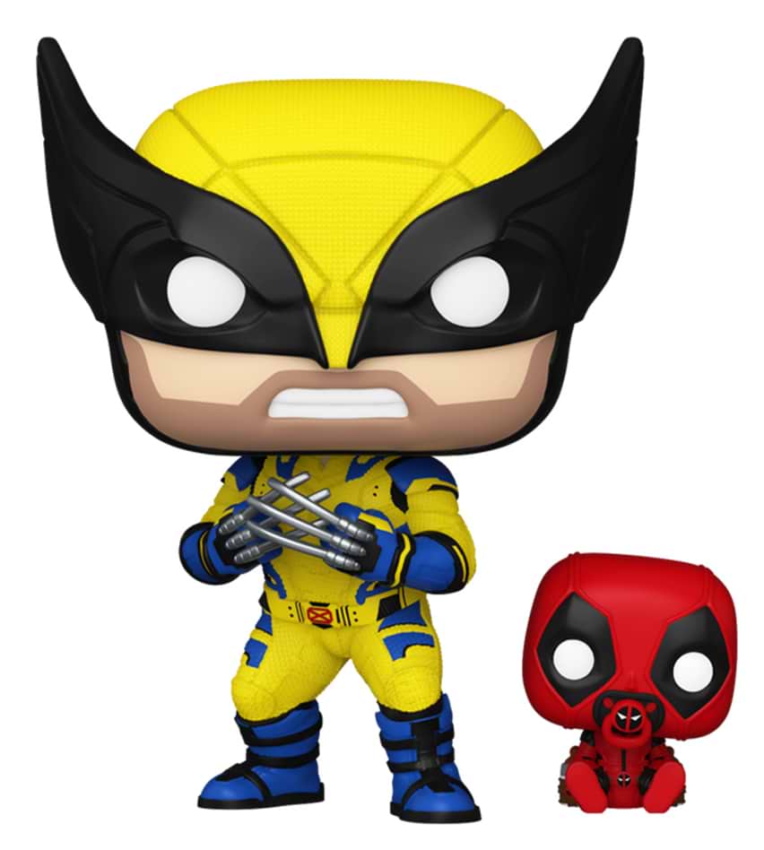 Колекційні фігурки набір FUNKO POP! серії Дедпул 3 - РОСОМАХА З БЕБІПУЛОМ (82382)