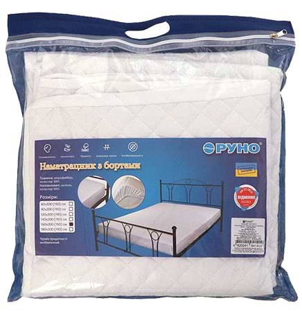 Фото - Наматрасник Руно 140х190xh30 силиконовый с высотой (825.52СВ1У) Фото - Наматрасник Руно 140х190xh30 силиконовый с высотой (825.52СВ1У)