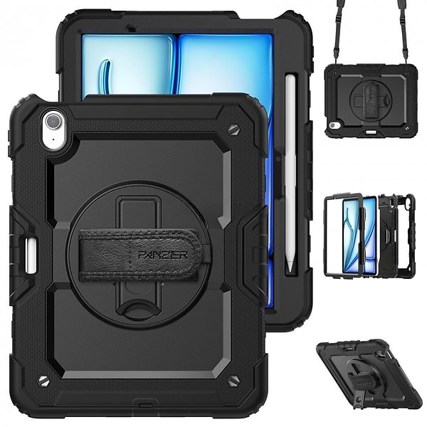 Фото - Чохол для планшета ArmorStandart Panzer for iPad Air 11 2025 / 2024 Black (ARM82526)