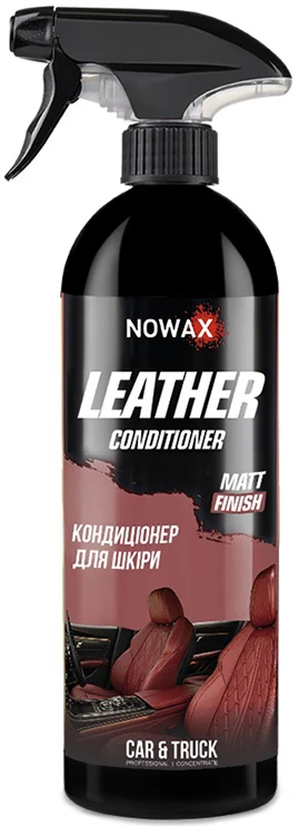 Засіб для шкіри авто NOWAX Leather conditioner matt finish 750 мл (NX75023)