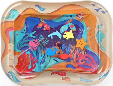 Фото - Розвиваючий килимок BabyOno водяний ''Коралові рифи'' 66 см x 50 см (827)