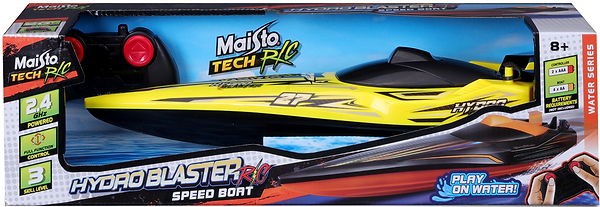Фото - Радиоуправляемый катер Maisto Tech "Hydro Blaster Speed Boat" (82763 yellow)