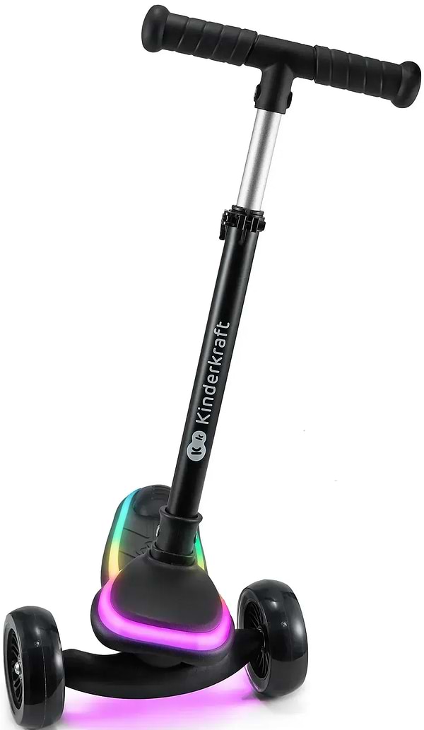 Фото - Трёхколёсный самокат Kinderkraft Raket Black (KRRAKE00BLK0000)