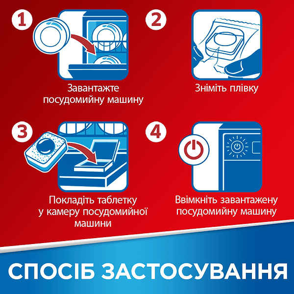 Фото - Набір для миття в посудомийній машині Somat Таблетки All in 1, 90шт + Ополіскувач 750мл