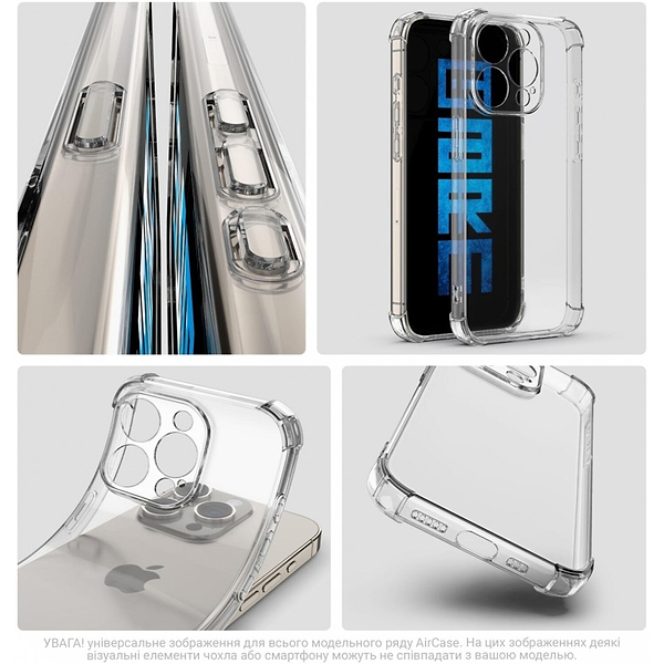 Фото - Чохол для смартфону Armorstandart Air Force for Realme C75 4G Camera cover Clear (ARM82890)
