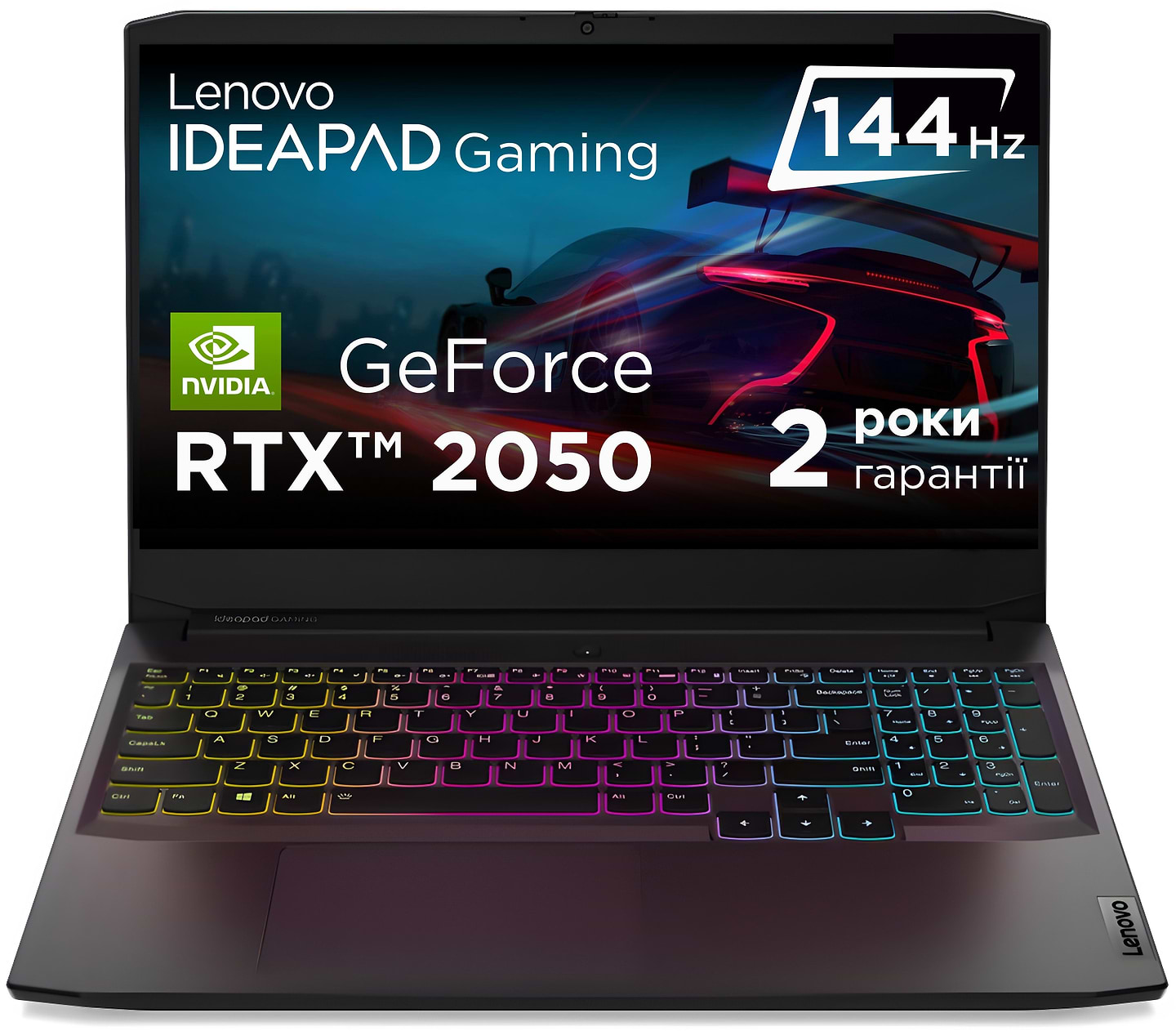 Ноутбук игровой Lenovo IdeaPad Gaming 3 15ACH6 (82K202B9RA) Shadow Black - Фото 1