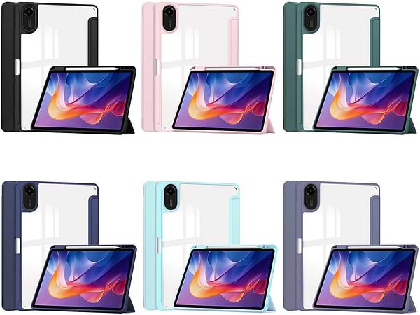 Фото - Чехол для планшета BeCover Soft Edge с креплением для стилуса for Xiaomi Redmi Pad 2 11.0" Gray (713660)