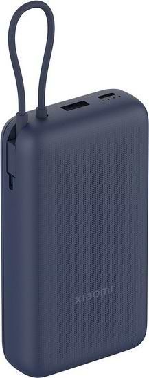 Фото - Батарея мобільна Xiaomi 20000mAh 33W (Integrated Cable) (BHR8975GL) Blue GL