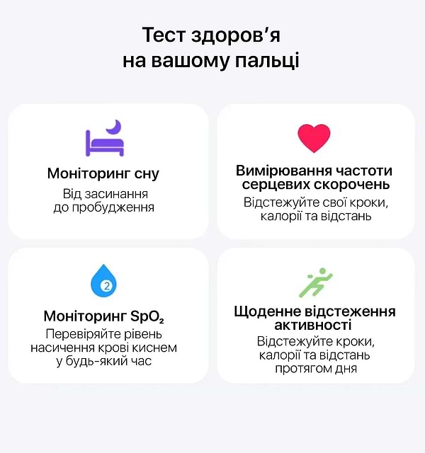 Фото - Смарт-кольцо INSPIRE Black Размер11 (HSR02-11)