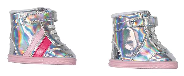 Фото - Одяг та аксесуари для ляльки Baby Born СРІБНІ КРОСІВКИ (831762)