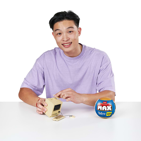 Фото - Пластиковий конструктор ZURU в капсулі MAX серії Retro S1 - КОМП'ЮТЕР МАКІНТОШ (83185AGQ8)