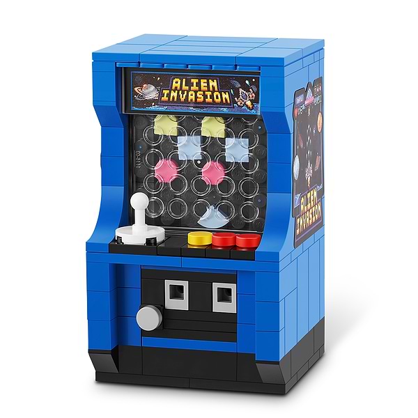 Фото - Пластиковий конструктор ZURU в капсулі MAX серії Retro S1 - ІГРОВИЙ АРКАДНИЙ АВТОМАТ (83185BGQ8)