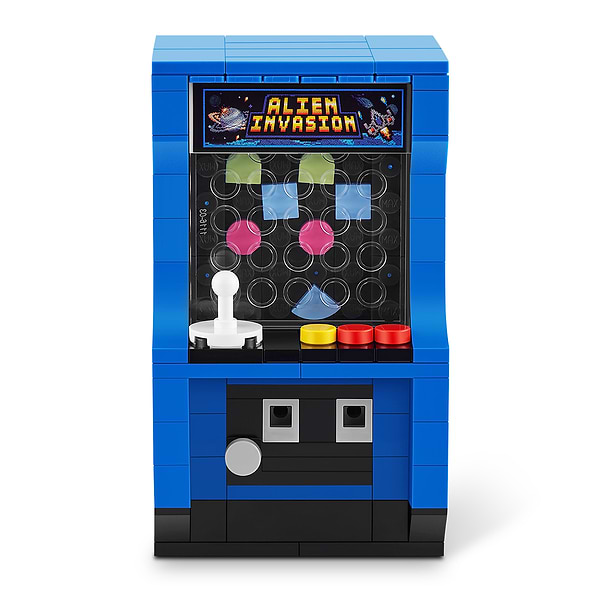 Фото - Пластиковий конструктор ZURU в капсулі MAX серії Retro S1 - ІГРОВИЙ АРКАДНИЙ АВТОМАТ (83185BGQ8)