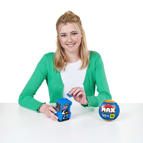 Фото - Пластиковий конструктор ZURU в капсулі MAX серії Retro S1 - ІГРОВИЙ АРКАДНИЙ АВТОМАТ (83185BGQ8)