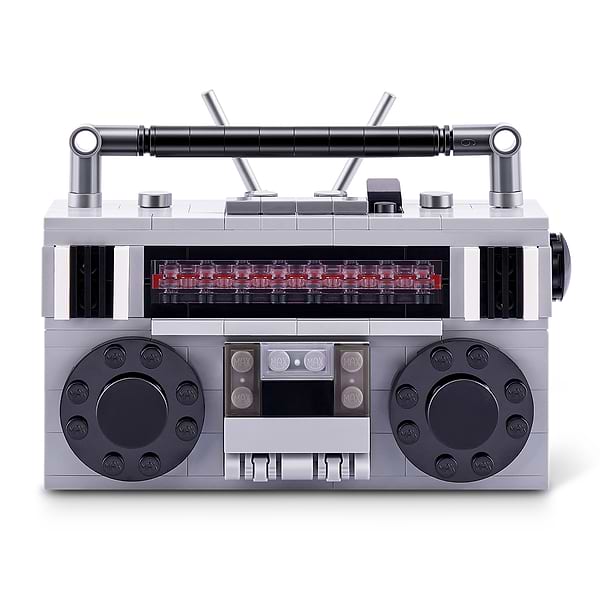 Фото - Пластиковий конструктор ZURU у капсулі MAX серії Retro S1 – КАСЕТНИЙ МАГНІТОФОН (83185DGQ8)