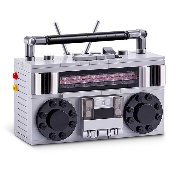 Фото - Пластиковий конструктор ZURU у капсулі MAX серії Retro S1 – КАСЕТНИЙ МАГНІТОФОН (83185DGQ8)