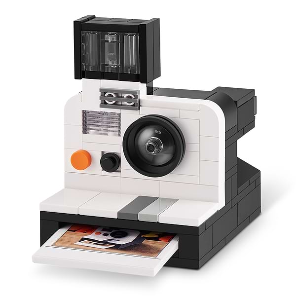 Фото - Пластиковий конструктор ZURU у капсулі MAX серії Retro S1 – ФОТОАПАРАТ ПОЛАРОЇД (83185EGQ8)