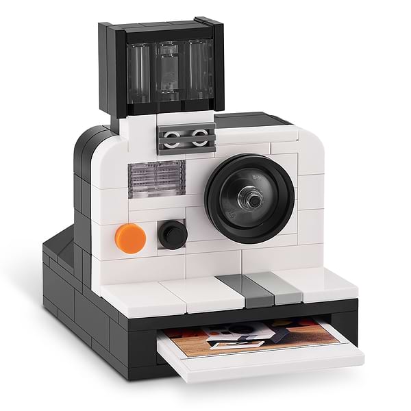 Фото - Пластиковий конструктор ZURU у капсулі MAX серії Retro S1 – ФОТОАПАРАТ ПОЛАРОЇД (83185EGQ8)