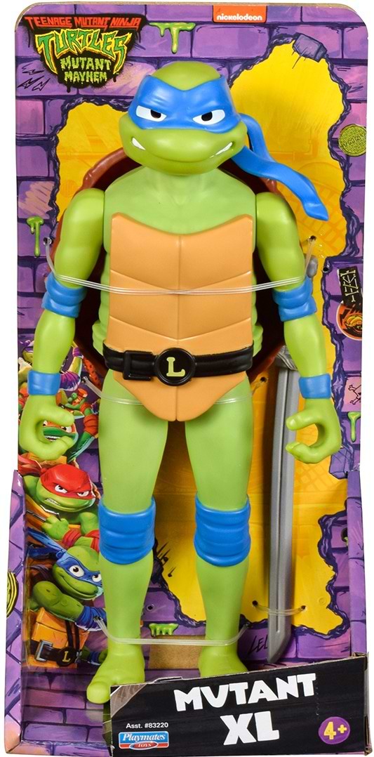 Фото - Колекційна фігурка TMNT «Черепашки-Ниндзя Мovie III» XL  – Леонардо (83221)