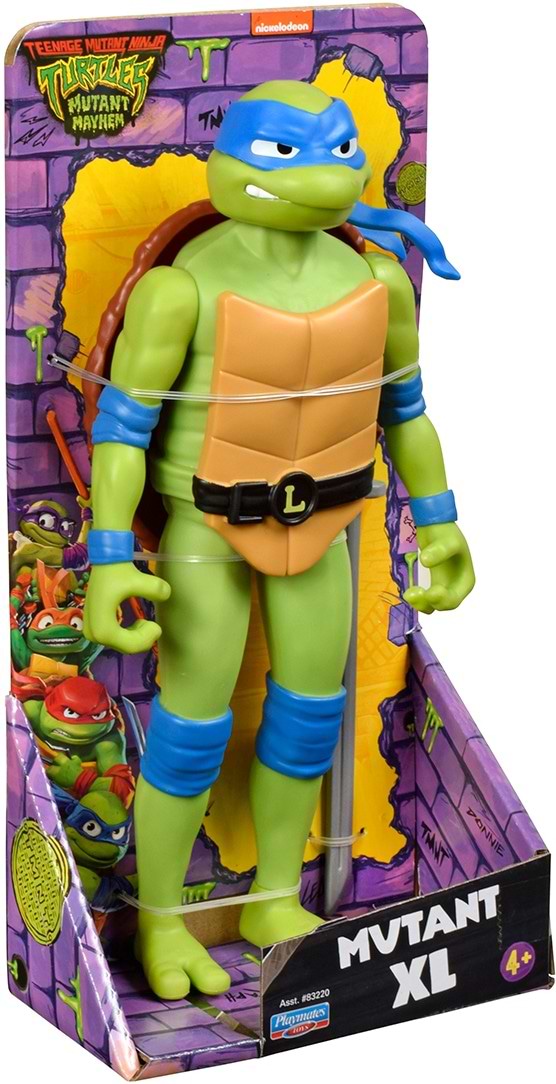 Фото - Колекційна фігурка TMNT «Черепашки-Ниндзя Мovie III» XL  – Леонардо (83221)