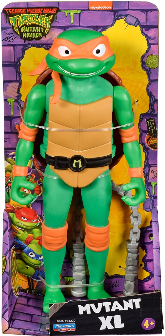 Фото - Коллекционная фигурка TMNT  «Черепашки-Ниндзя Мovie III» XL - Микеланджело (83223)