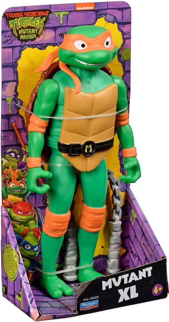 Фото - Коллекционная фигурка TMNT  «Черепашки-Ниндзя Мovie III» XL - Микеланджело (83223)