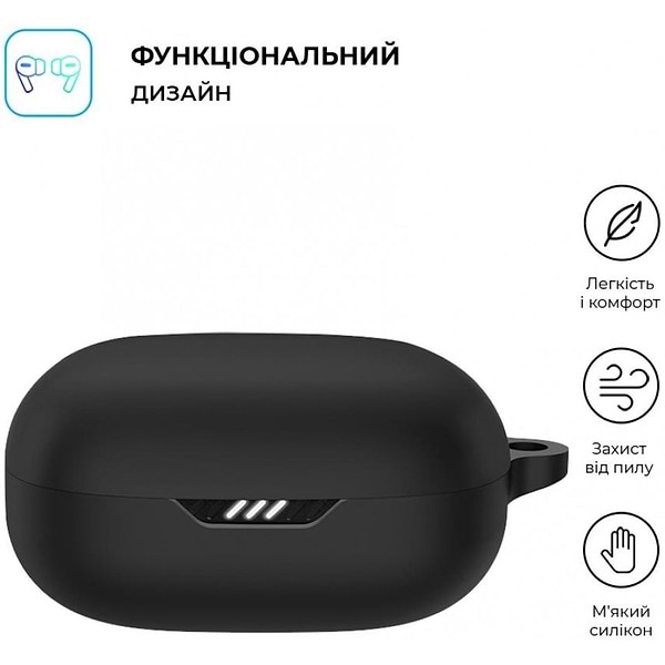 Фото - Уцінка - Чохол для навушників Armorstandart Hang Case for JBL Wave Flex 2 Black (ARM83227)