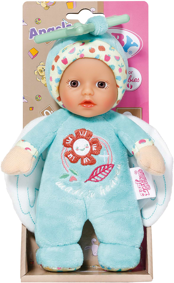 Фото - М'який пупс Baby Born For babies – Блакитне янголятко (18 cm) (832295-1)