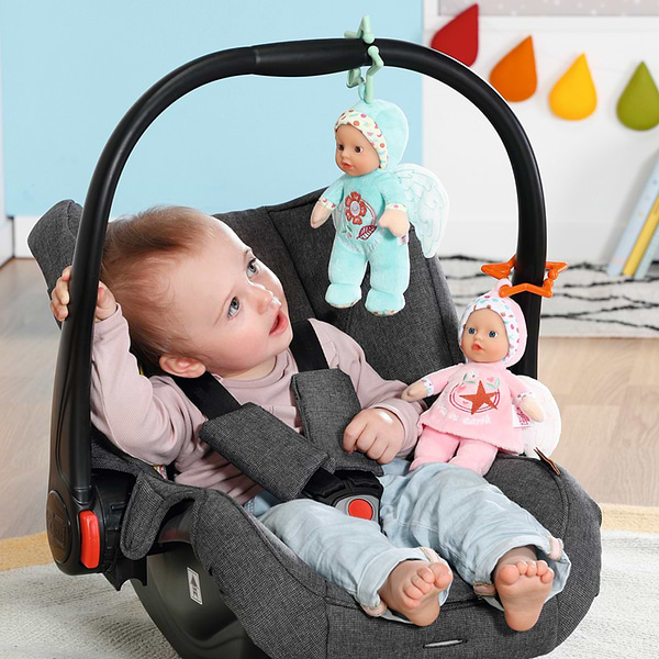 Фото - М'який пупс Baby Born For babies – Блакитне янголятко (18 cm) (832295-1)