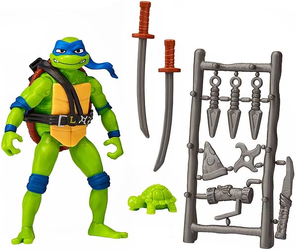 Фото - Коллекционная фигурка TMNT «Черепашки-Ниндзя MOVIE III» – ЛЕОНАРДО (83281)