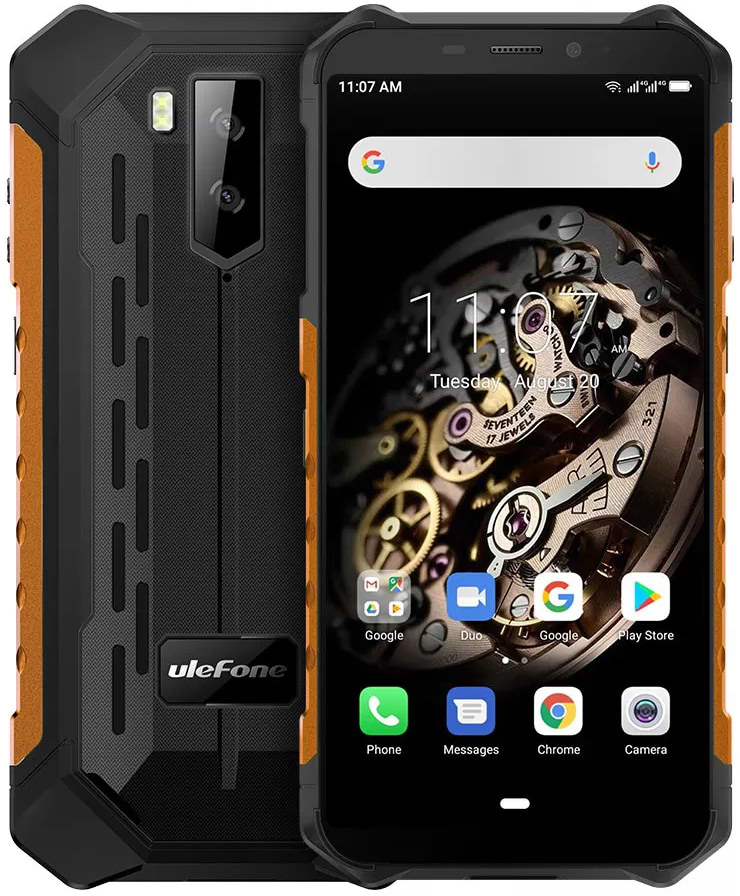Смартфон Ulefone Armor X5 3/32Gb Orange - Фото 1