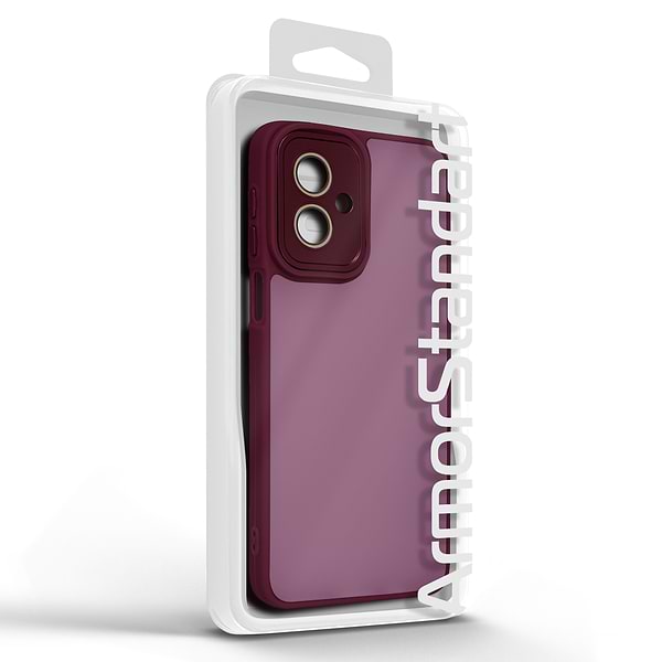 Фото - Чохол для смартфону Armorstandart ShadeX for Motorola G55 5G Wine Red (ARM83389)