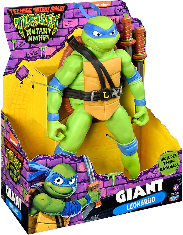 Фото - Колекційна фігурка TMNT «Черепашки-Ніндзя MOVIE III» – ЛЕОНАРДО ГІГАНТ (83401)