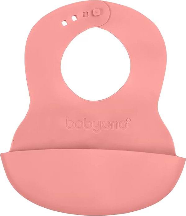 Фото - Нагрудник каучуковий BabyOno з регульованою застібкою (835)