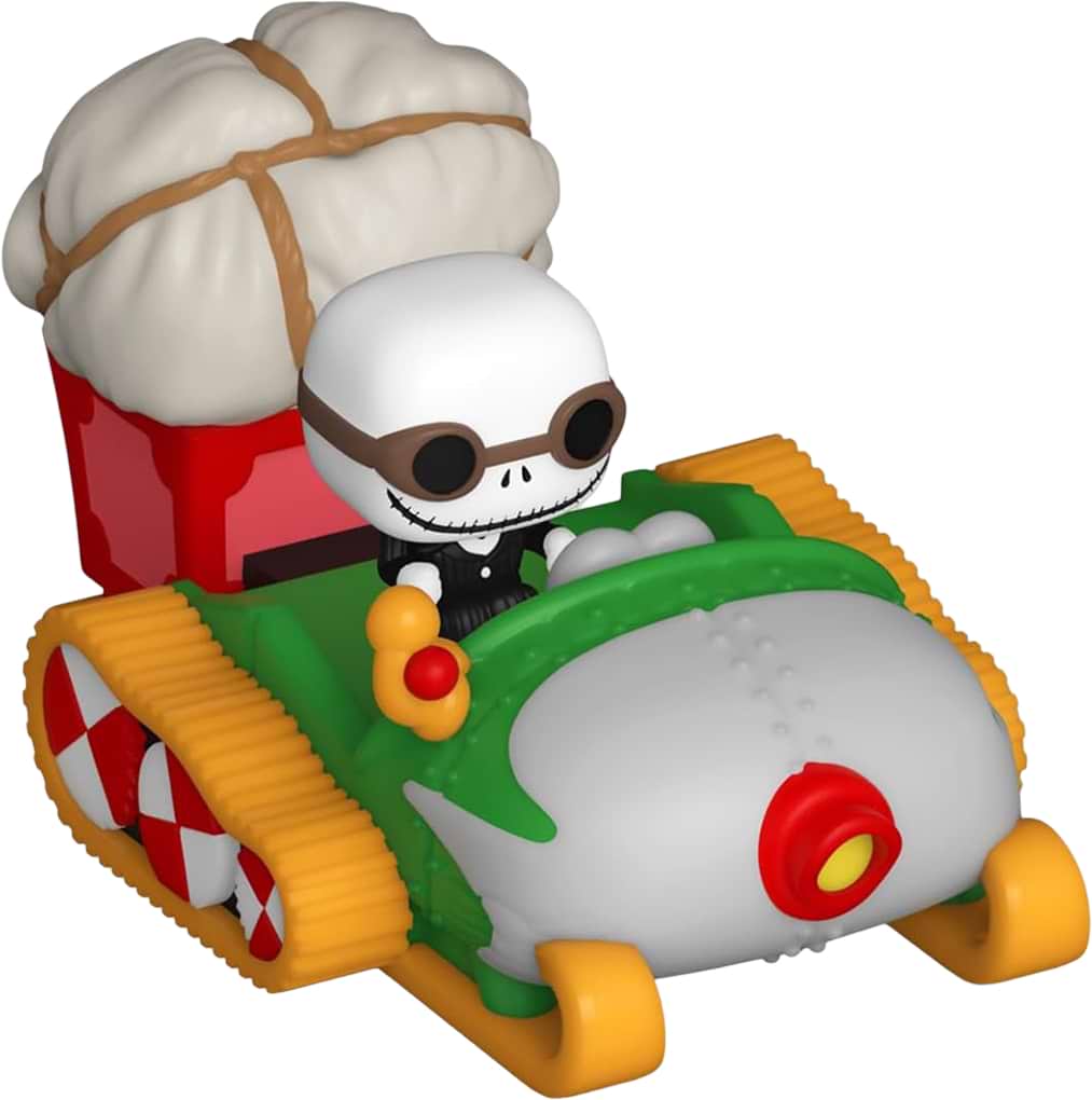 Колекційна фігурка FUNKO BITTY POP! Ride серії Кошмар перед Різдвом - ДЖЕК СКЕЛЛІНГТОН І СНІГОХІД (83624)